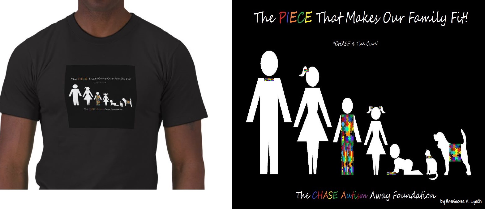 Stick Family Autism T-Shirt BOY!